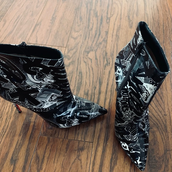 Louboutin Graffiti Booties - Picture 2 of 3